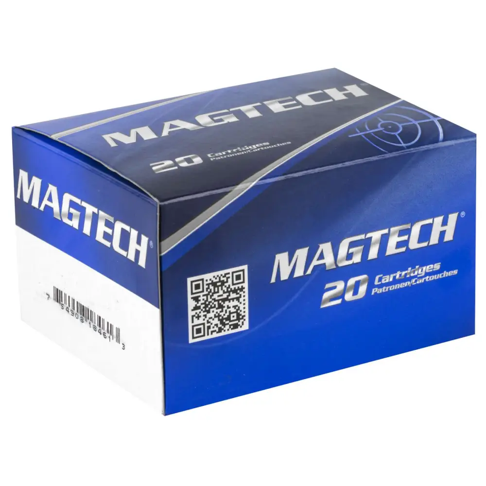 Magtech 500 S&w 400GR Sjsp 20-RD Box, 25 Boxes Per Case