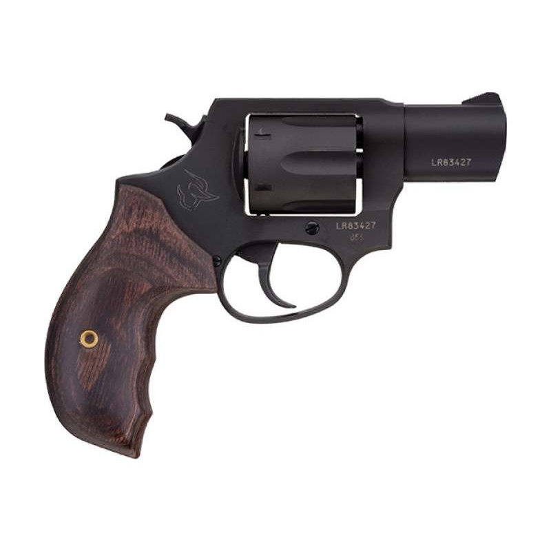 Taurus 856 38 Special Revolver 6 Round 2 Stainless Steel Walnut Grip