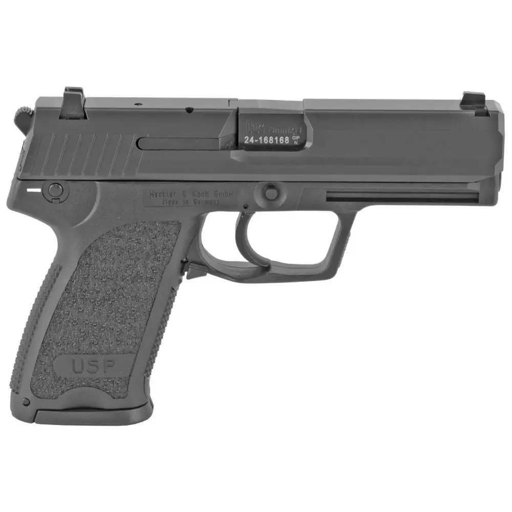 H&k USP9 V1 9MM 15+1 Black Pistol
