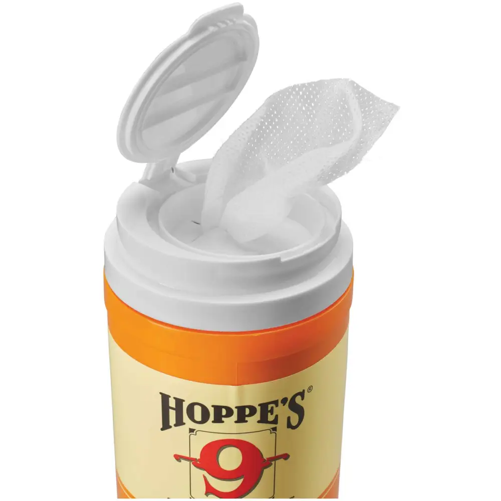 Hoppes Lubricating Gun Oil Field Wipes 6IN X 7IN 120CT