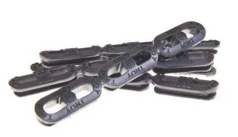 Troy Squid Grip Inserts for Mlok Handguards 7PACK Black