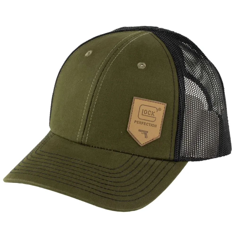 Glock Chino Mesh Hat Olive Green/black