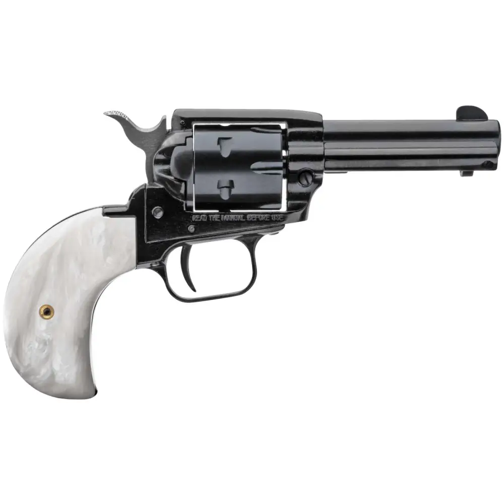 Heritage Rough Rider .22LR/.22MAG 3.5 Revolver 6 Rounds White Pearl Grip