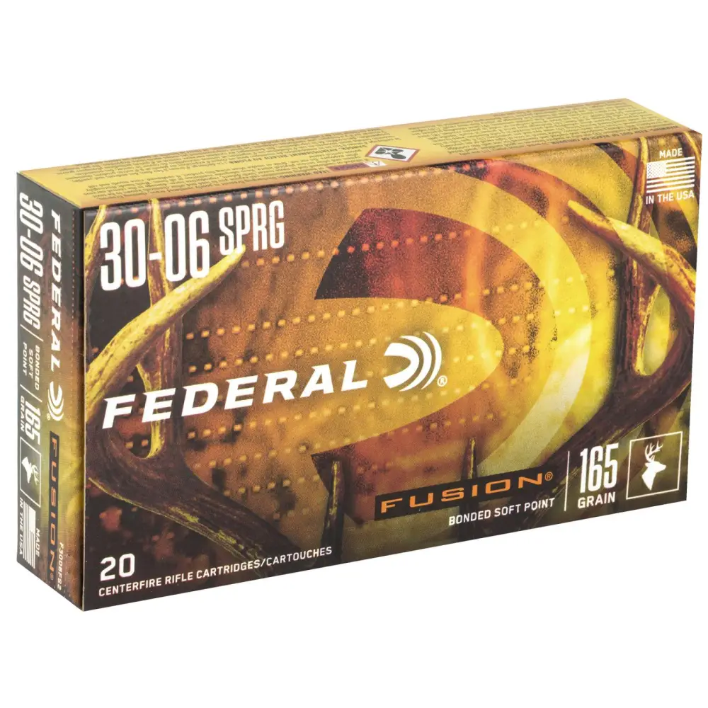 Federal Fusion 30-06 Springfield 165GR 20RD
