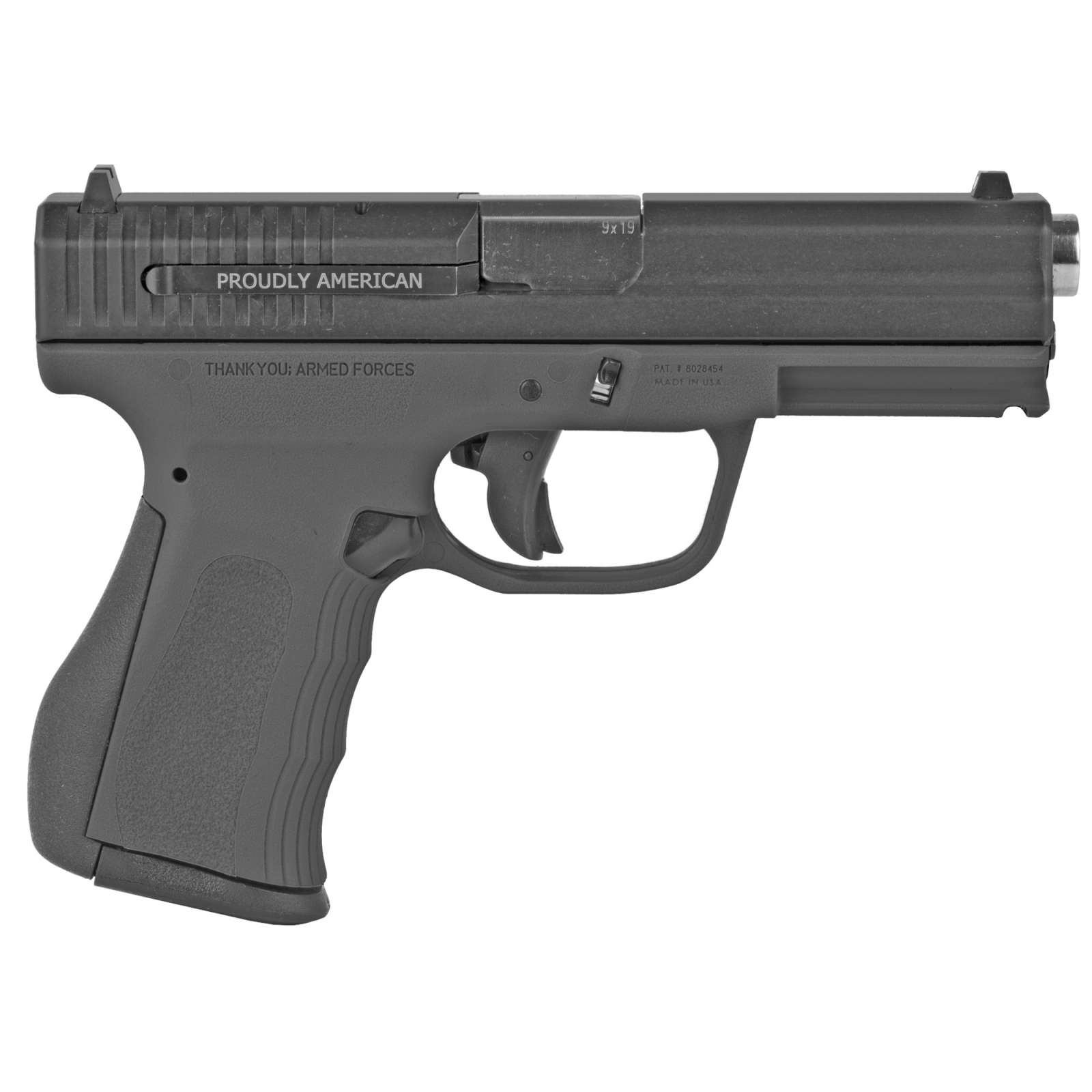 Fmk 9C1 G2 9MM 14+1 Black Compact Pistol