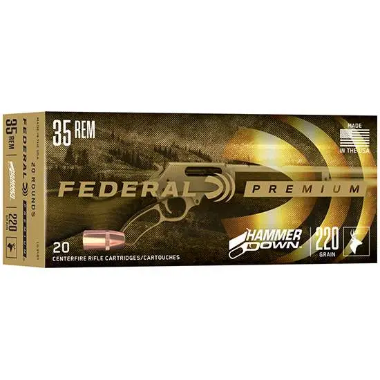 Federal Hammer Down 35 Rem 220 Gr Soft Point 20RD