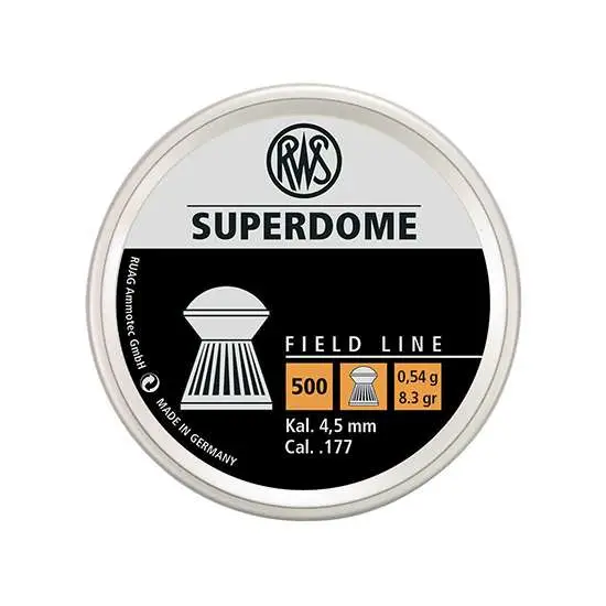 Umarex Rws Superdome .177 Cal 8.3 Grain Lead Pellet 300 Pack - Image 2