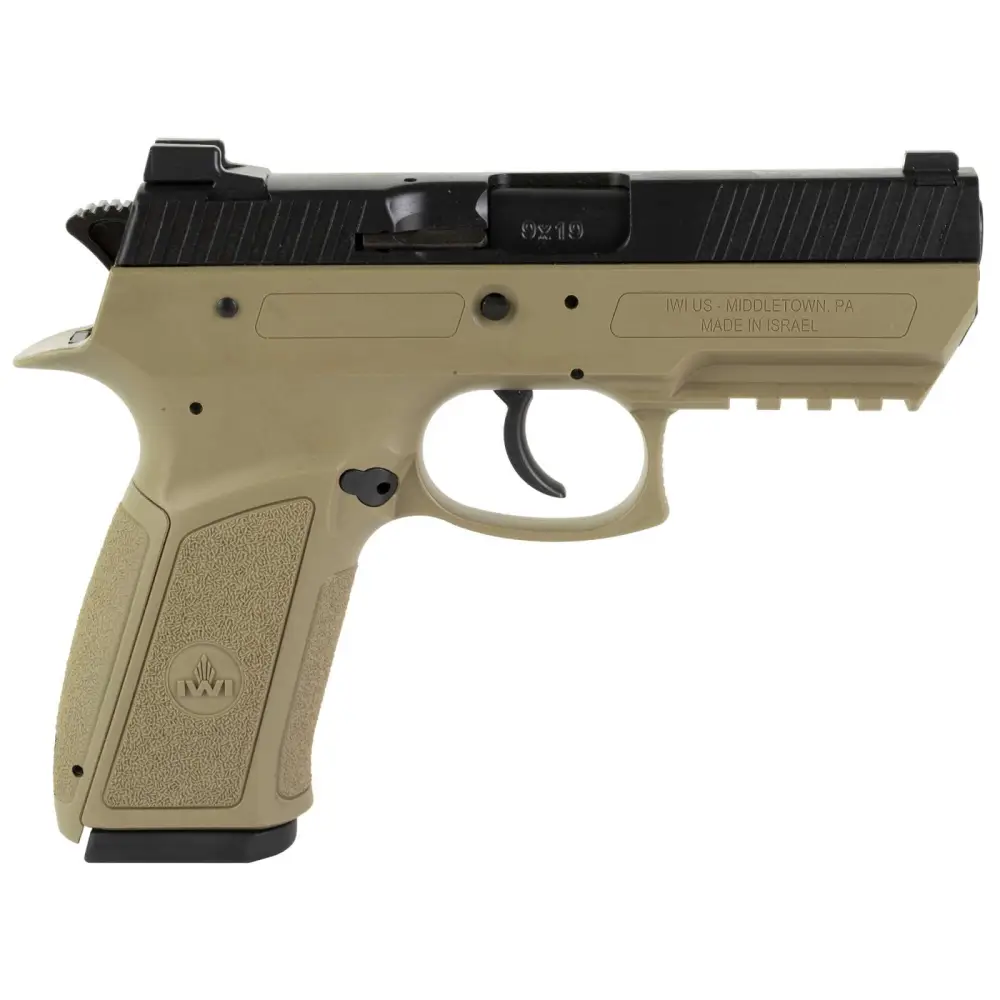 Iwi Jericho 941 Enhanced 9MM 17+1 Fde 3.8IN Barrel