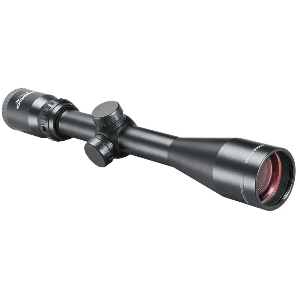 Tasco World Class 4-12X40 Rifle Scope With Rings