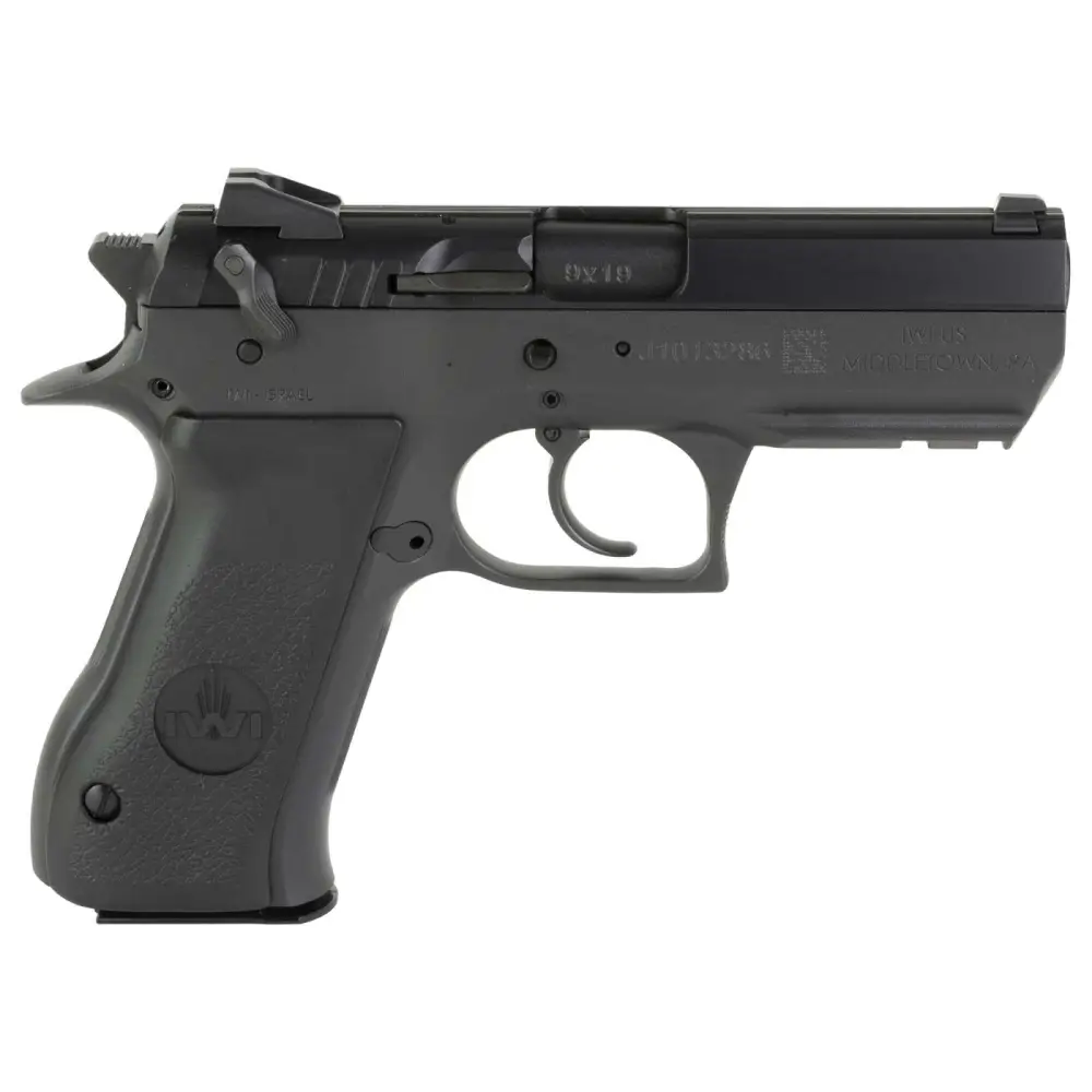 Iwi Jericho 941 9MM 16+1 Decocker Black Steel