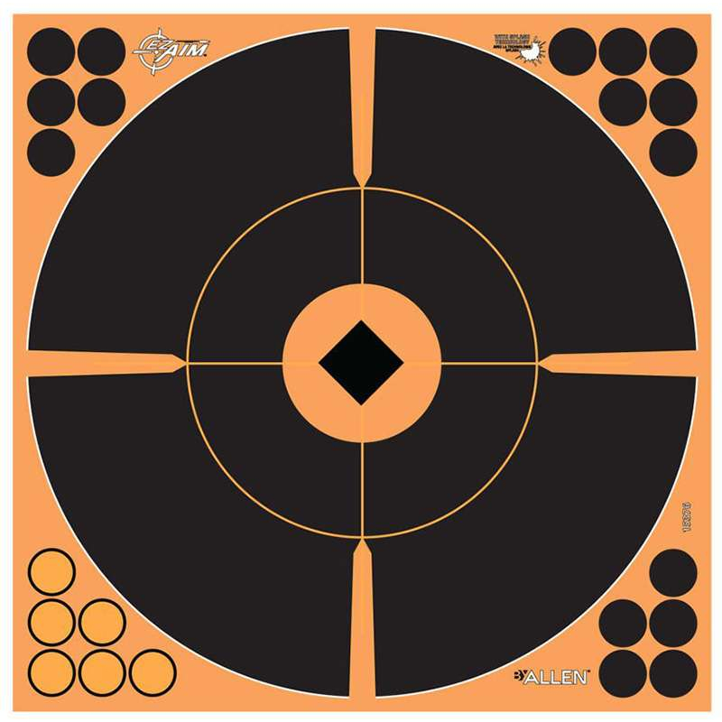 Allen Ez Aim Splash Adhesive 12 X 12 Bullseye Target 12 Pack