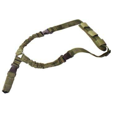 Rukx Gear Tactical Single Point Bungee Sling Green