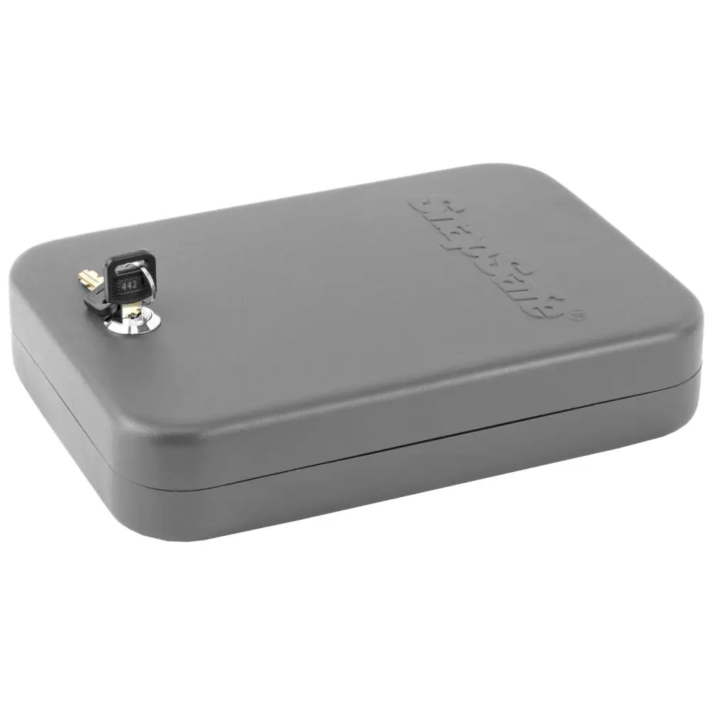 Snapsafe Lock Box Xl With Key Lock - Black