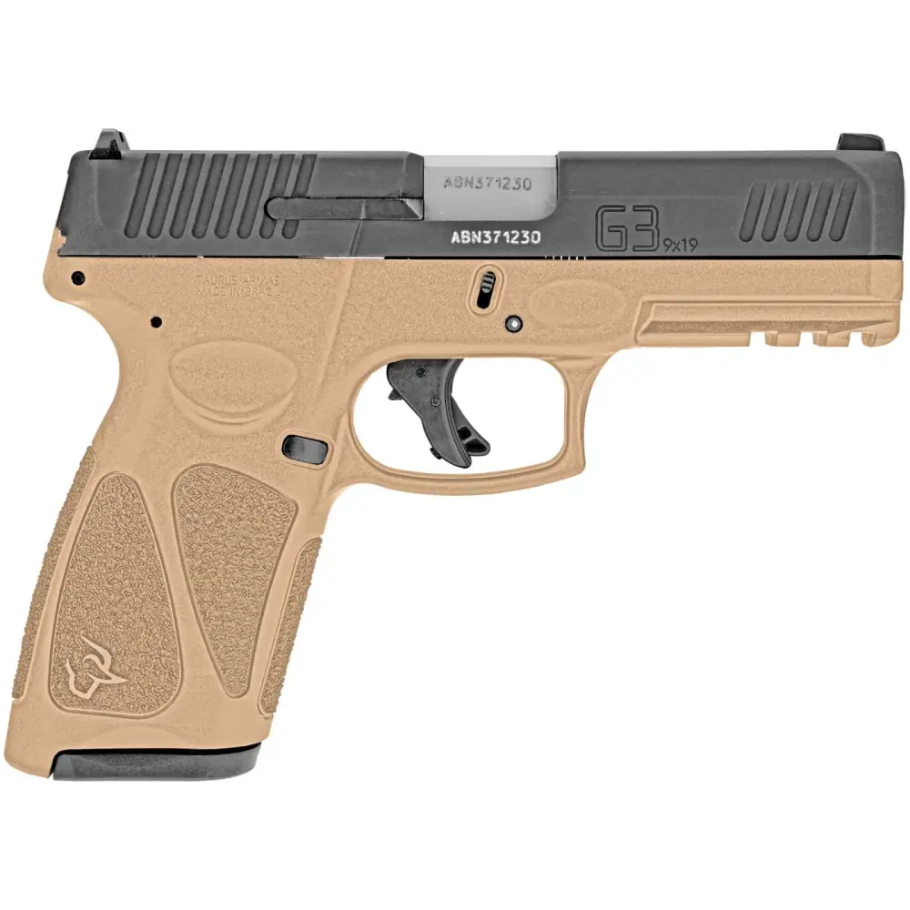 Taurus G3 9MM 15/17RD Tan/black Semi-automatic Pistol