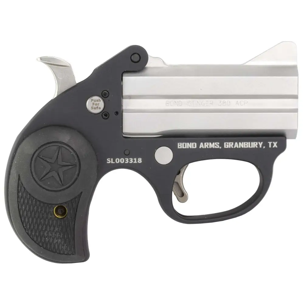 Bond Arms Stinger 380 Acp 2RD 3 Stainless Steel Derringer