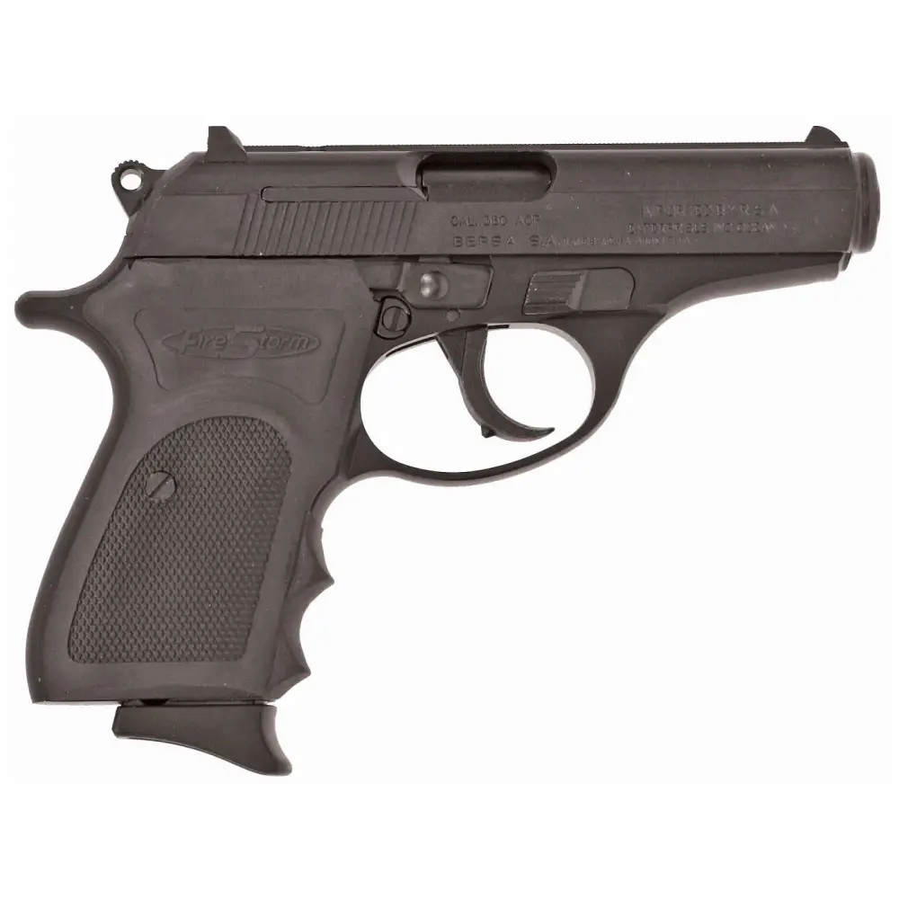 Bersa Firestorm .380 Acp 7+1 Capacity Matte Black Pistol