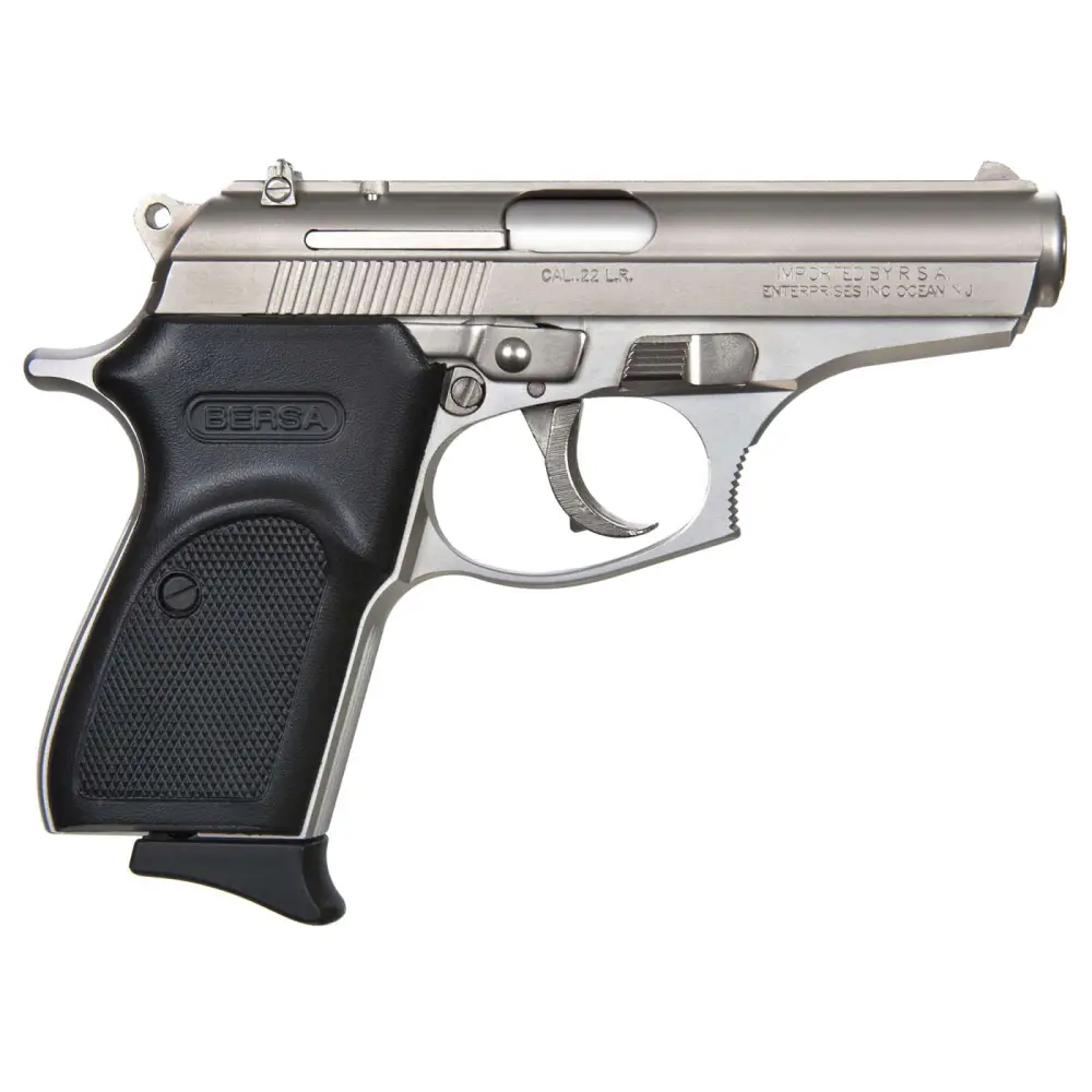 Bersa Thunder 22LR 10+1 Nickel Semi-automatic Pistol