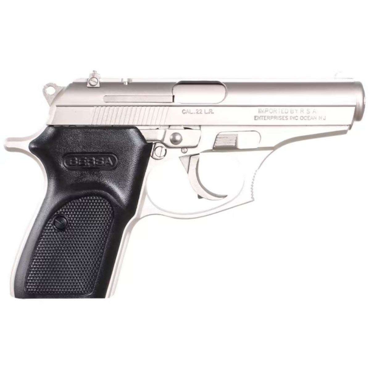 Bersa Thunder 22LR 10+1 Nickel Semi-automatic Pistol