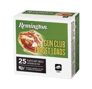 Remington Gun Club 12GA 1 1/8OZ 8 Shot 25RD