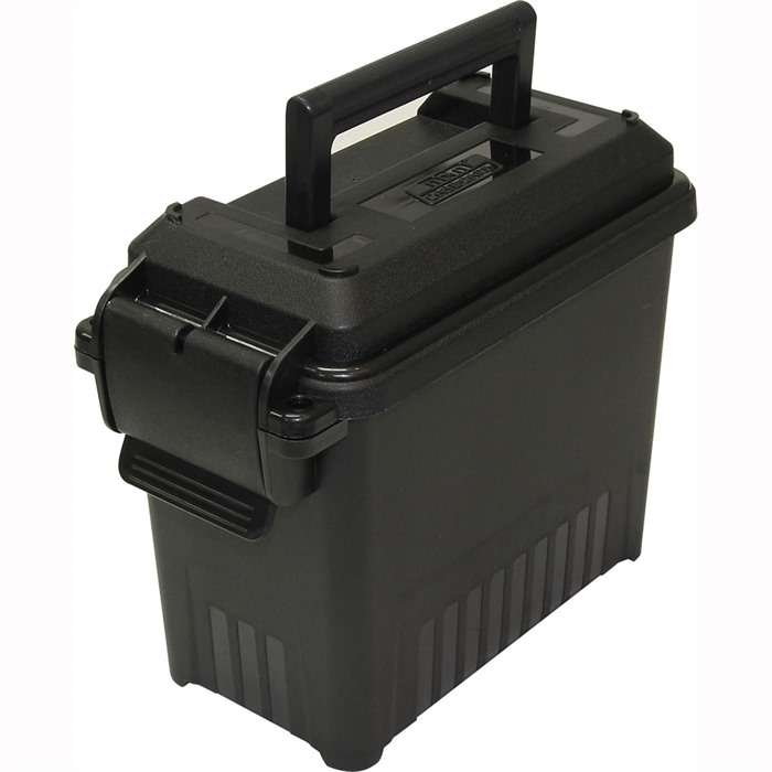 Mtm Mini Ammo Can for Bulk Ammo Black 9 X 7 X 4.5