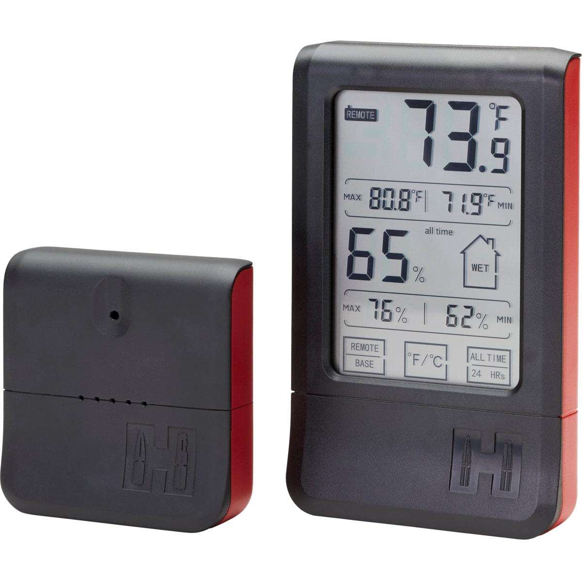 Hornady Wireless Hygrometer Touchscreen Black