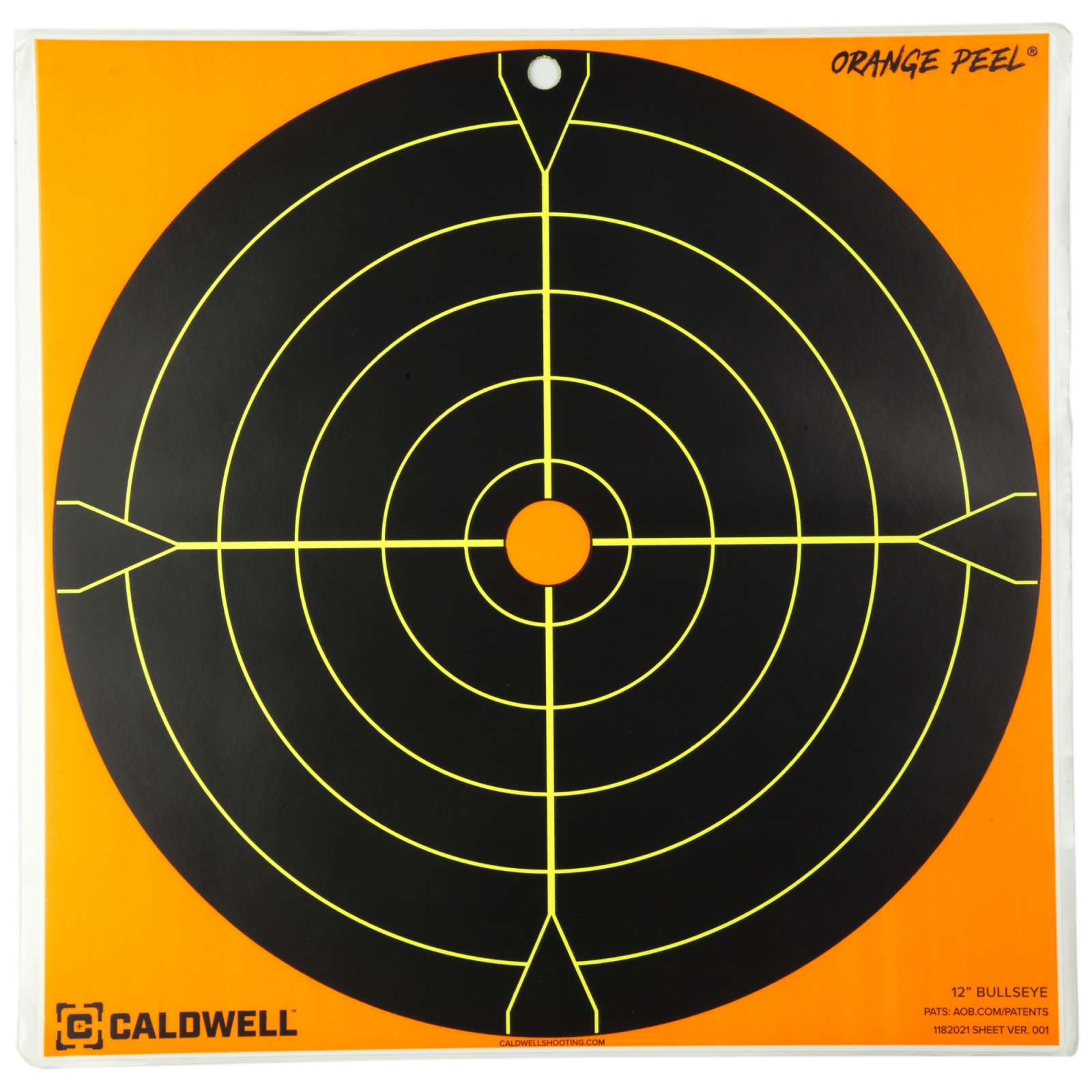 Cal Trgt Orange 12IN 5PK