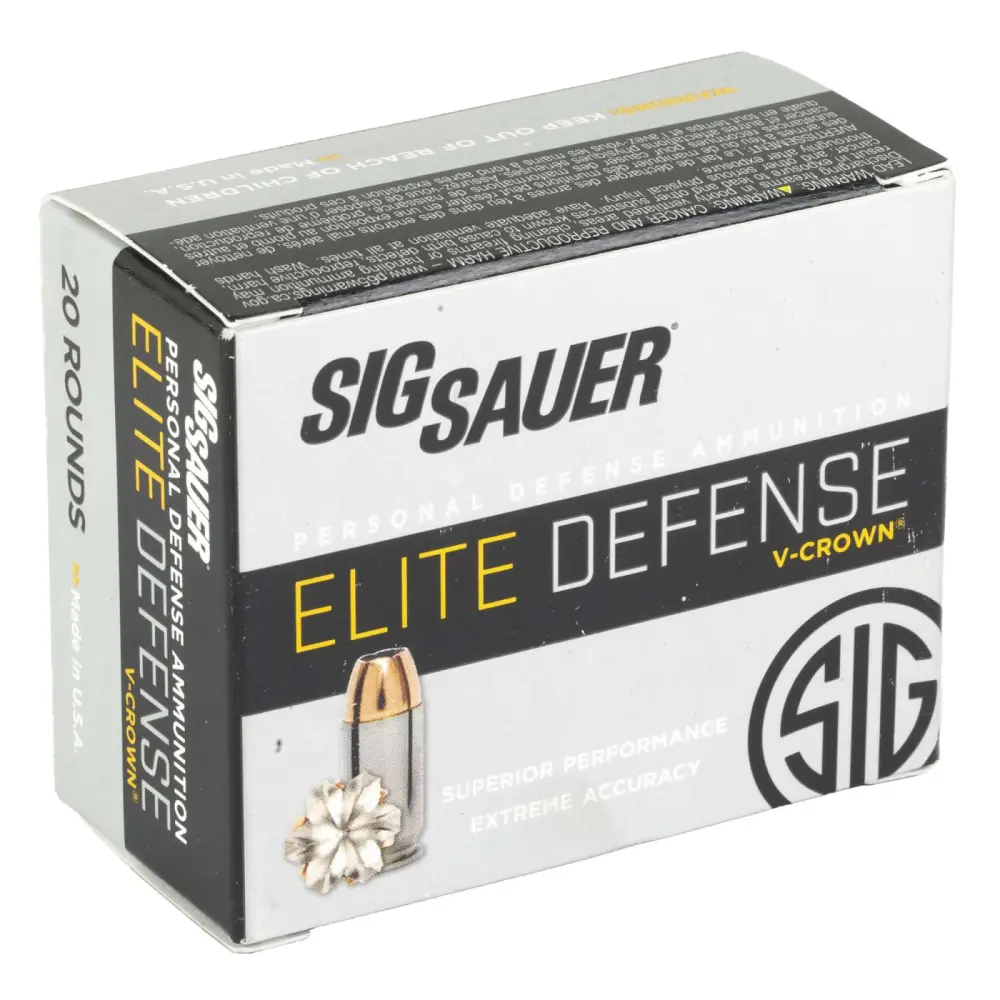 Sig Sauer Elite V Crown 10MM 200GR Jhp 20RD