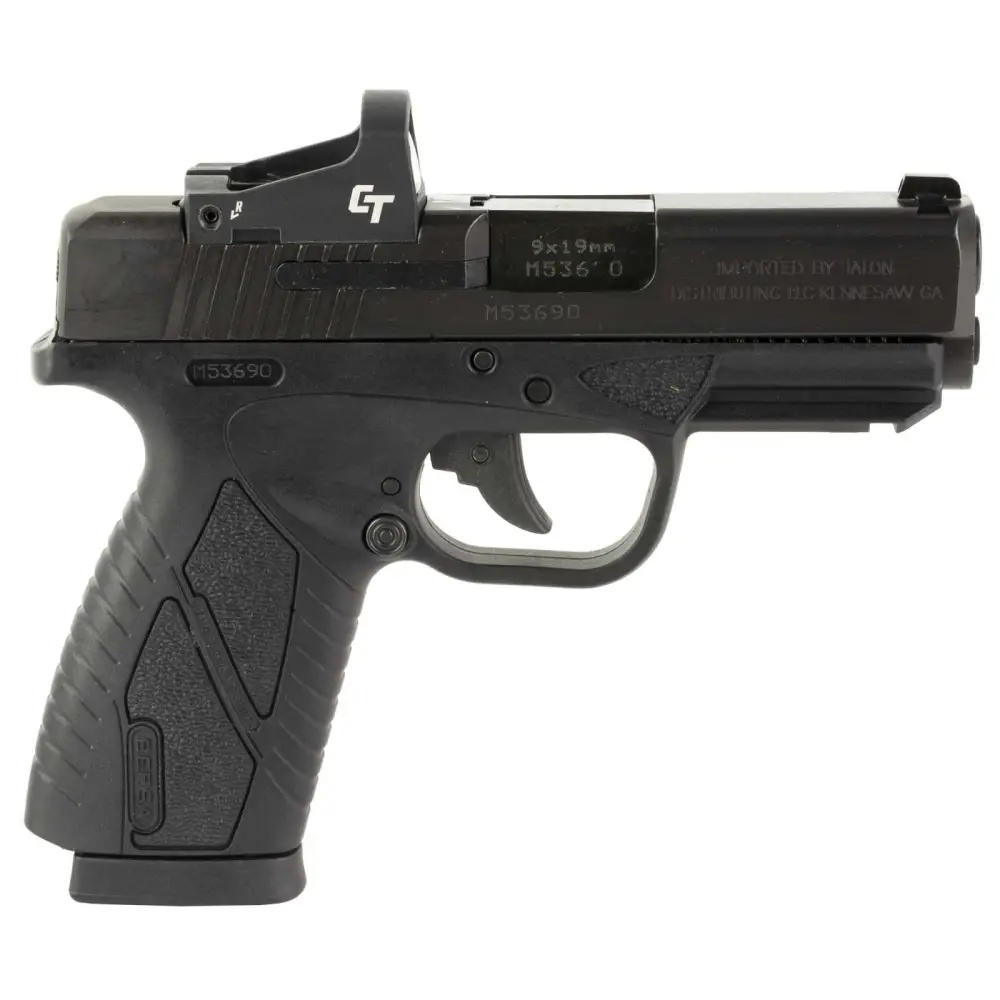Bersa BP9CC 9MM 8+1 With Crimson Trace Red Dot Sight
