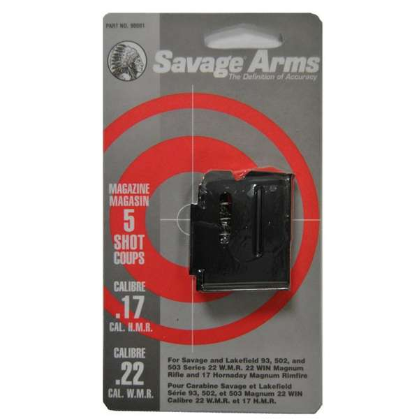 Savage 93 Series Magazine .22WMR/.17HMR 5-ROUND Blued