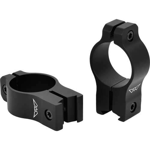 Warne Vapor Aluminum Rimfire 1 in High Matte Rings