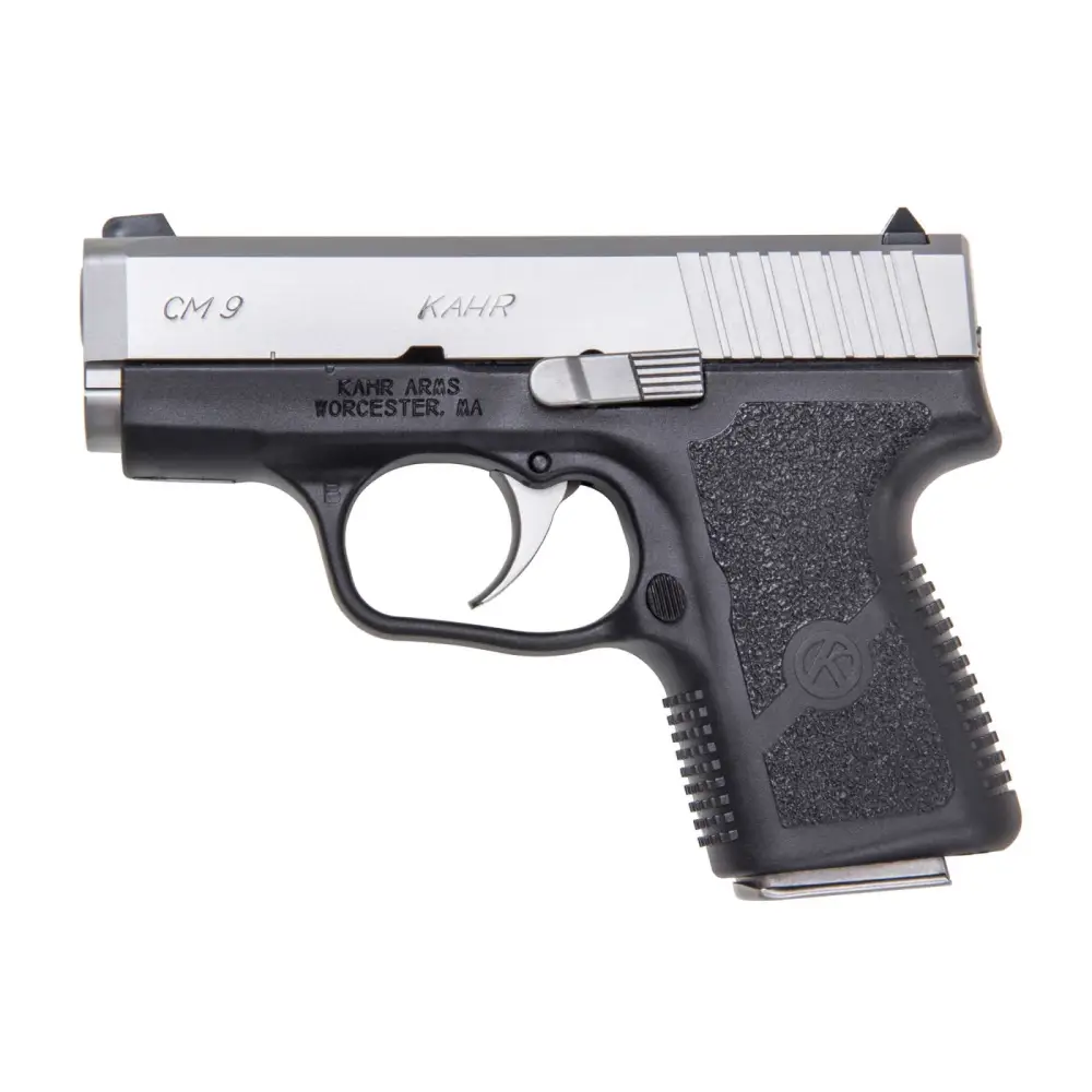 Kahr CM9 9MM 6+1 3.1 Black Polymer Frame With Night Sights