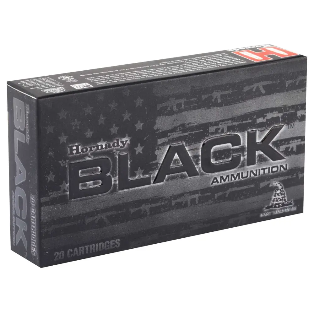 Hornady Black 5.56 Nato 62GR Fmj 20RD 10 Box Case