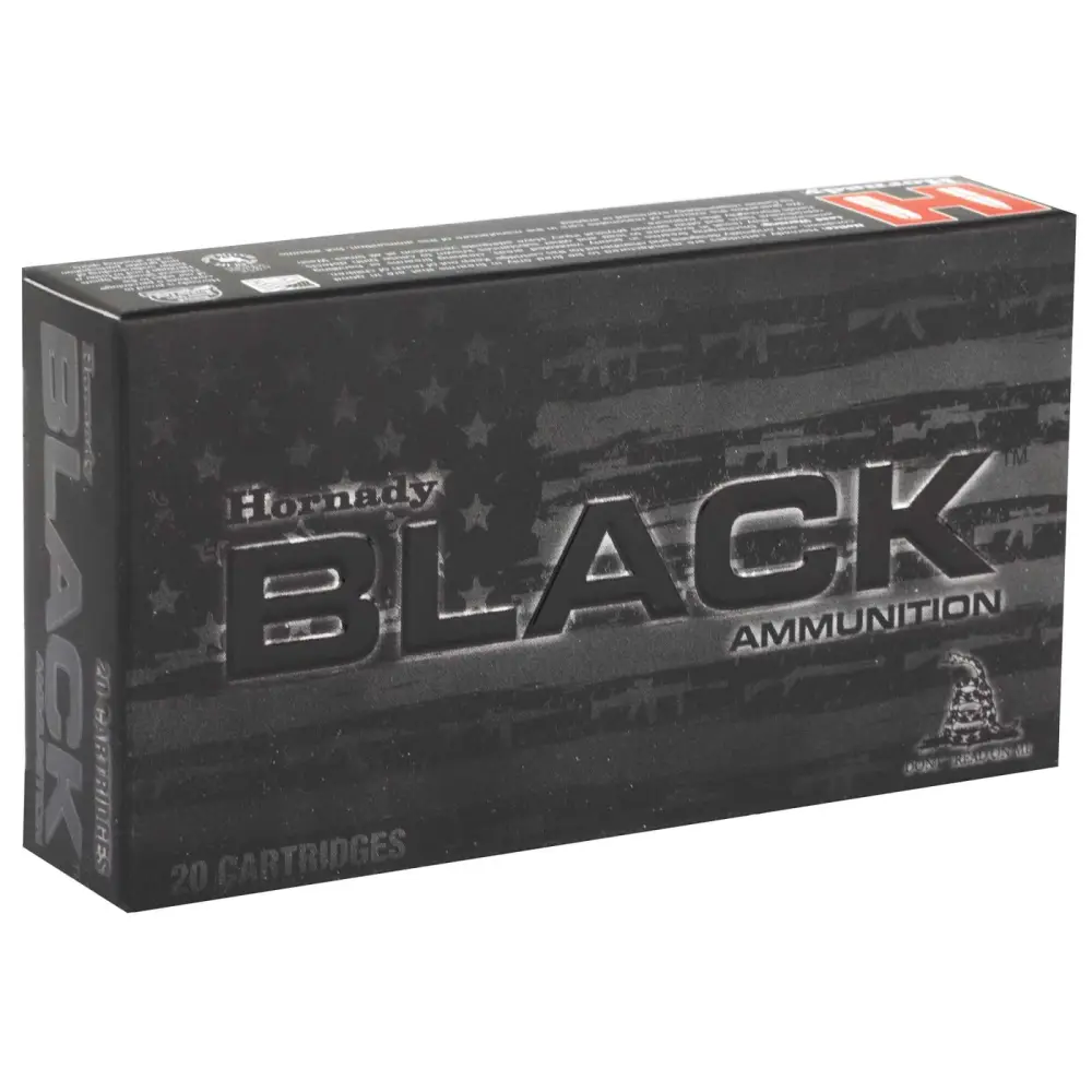 Hornady Black 5.56 Nato 75GR Interlock Heavy Duty 20RD