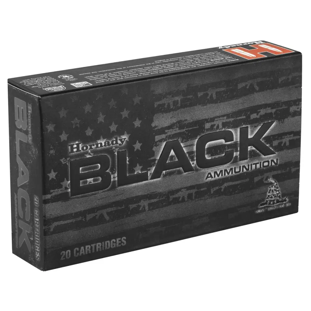 Hornady Black 308 Win 155GR A-max 20RD 10 Box Case