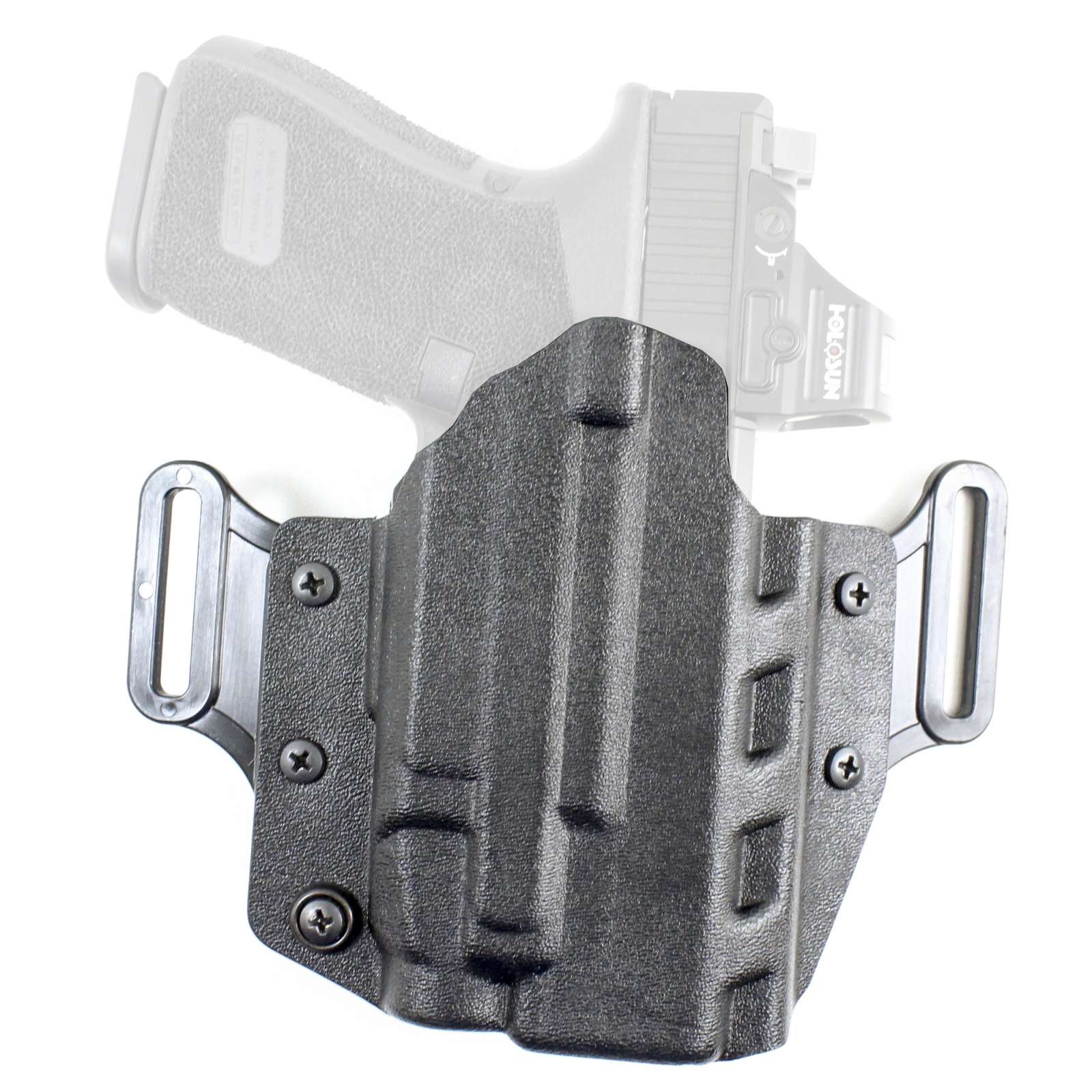 Desantis Veiled Partner Owb Holster for Glock 19/23/32/45 - Black
