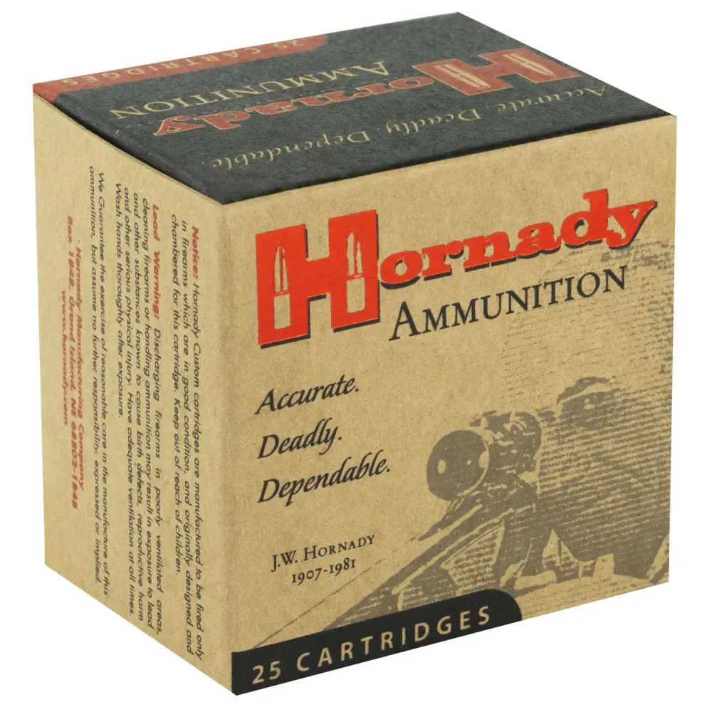 Hornady Custom 218 Bee 45GR Hp 25 Rounds