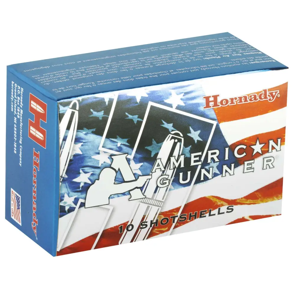 Hornady American Gunner 12GA 2.75 00 Buck Reduced Recoil 10RD