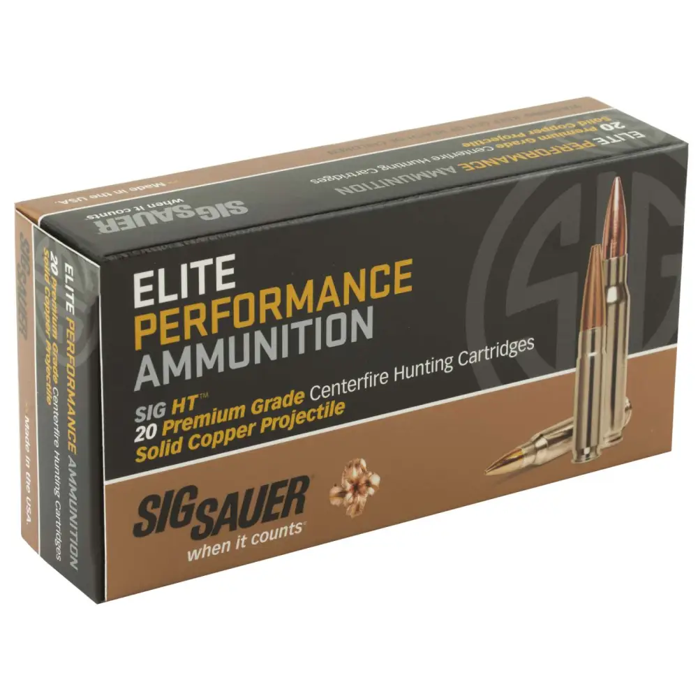 Sig Sauer Elite Hunting 308 Win 150GR 20 Round Box