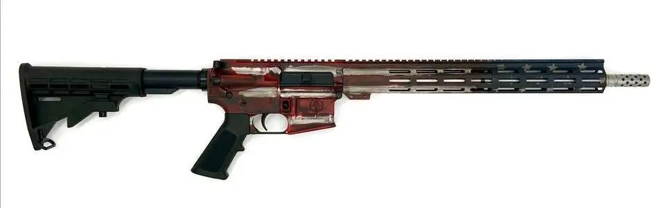 Great Lakes Firearms GL-15 .223 Wylde 16 30RD Battleworn Flag