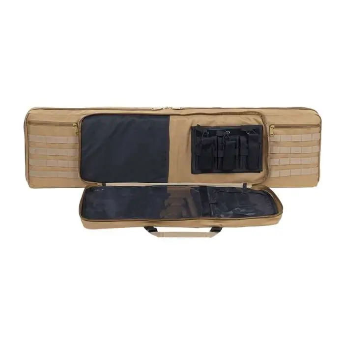 Bulldog Tactical Rifle Bag 43 Tan With 3 Large Pockets