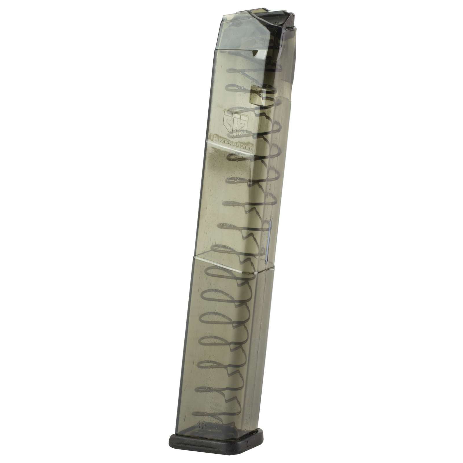 Elite Tactical Systems Glock 22 30RD .40 Magazine Carbon Smoke