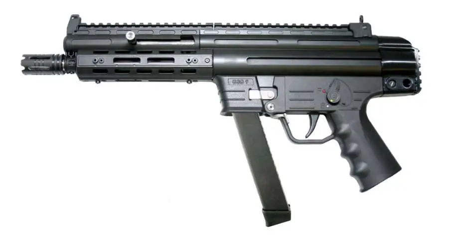 GSG-9 9MM 10+1 Black Pistol With Mlok Rail