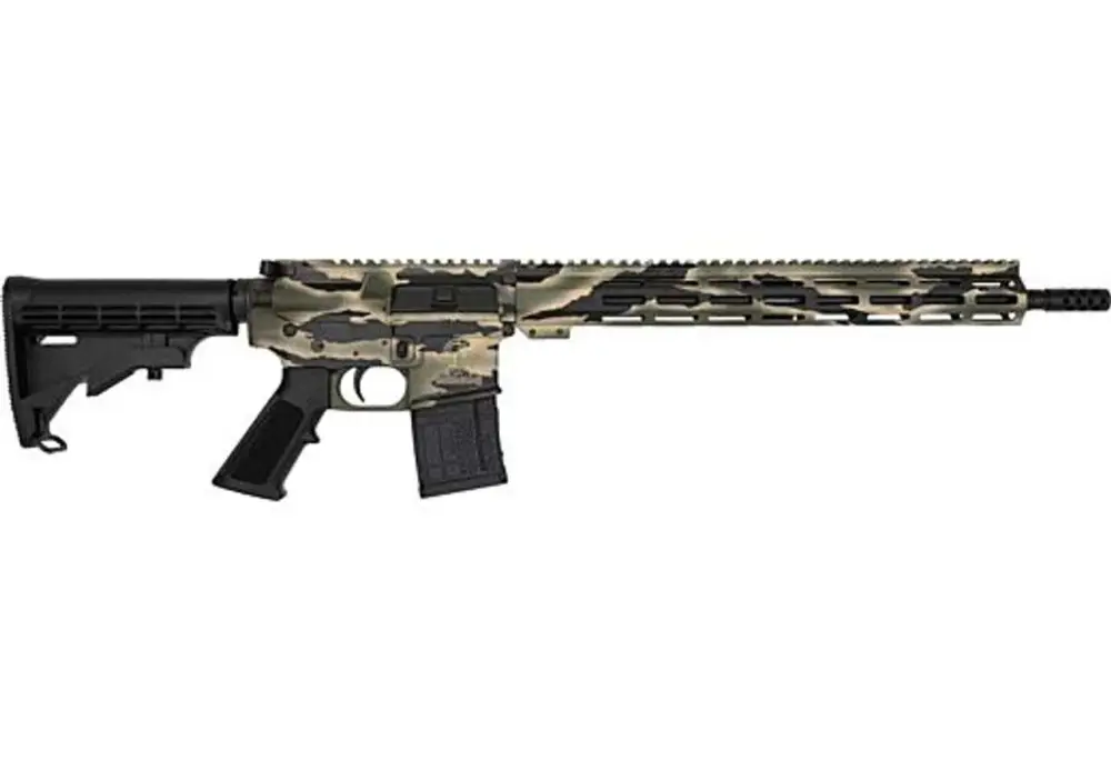 Great Lakes Firearms GL-15 223 Wylde 16 Semi-automatic Rifle Pursuit Green Camo