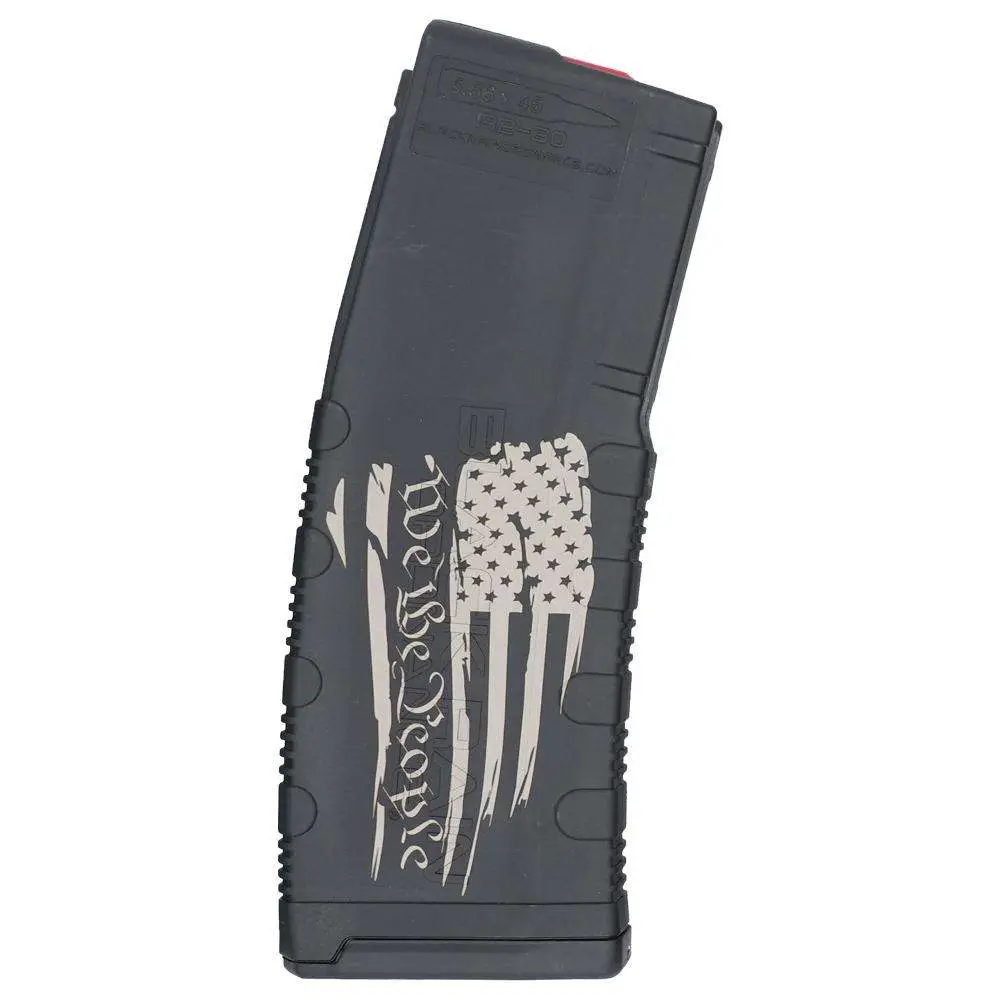 Black Rain Ordnance 30RD We the People Tattered Flag Magazine