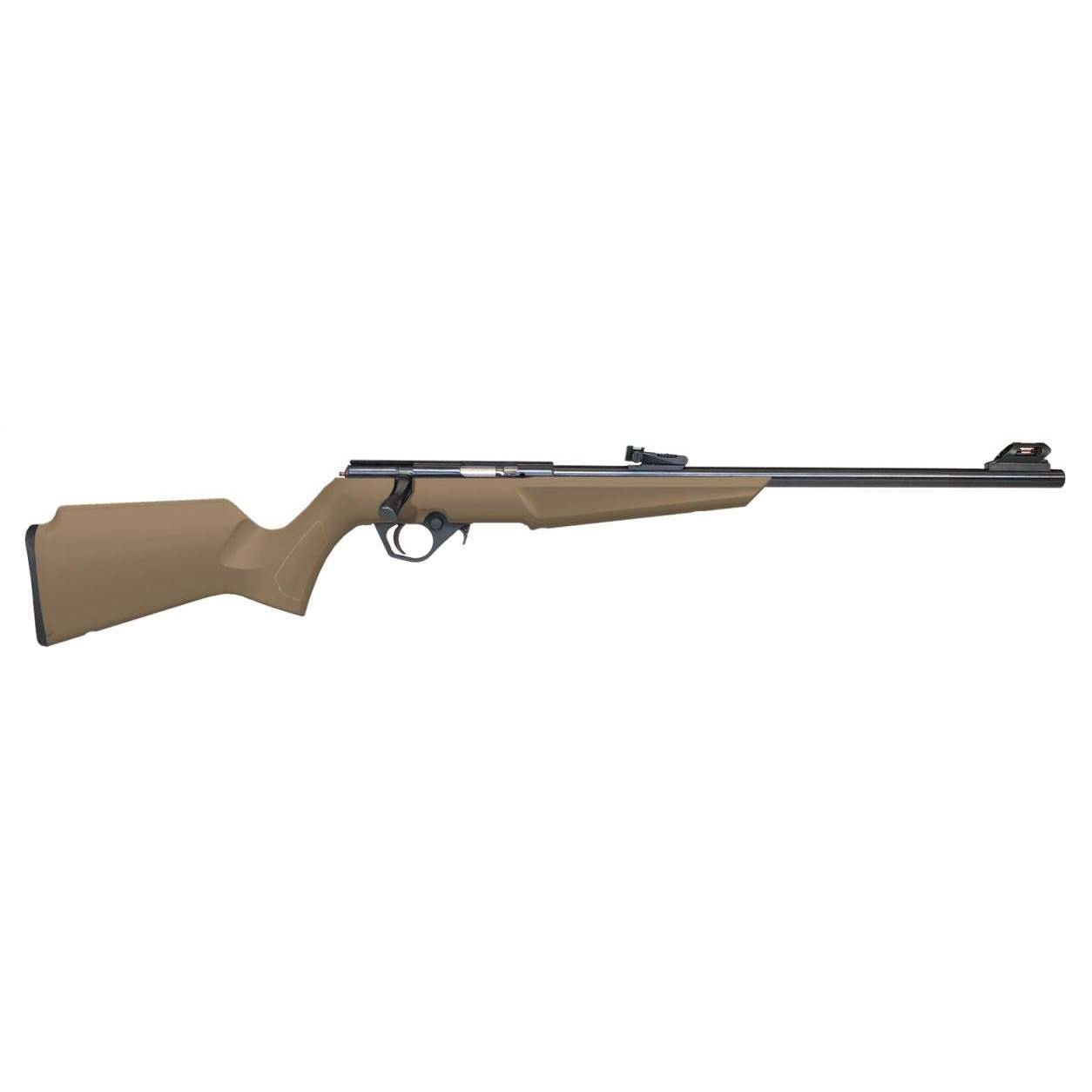 Rossi RB22 Compact 22LR 10+1 16 Bolt Action Rifle Fde