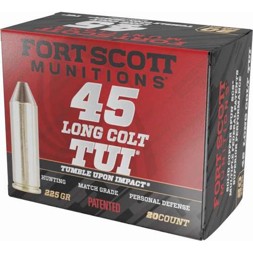 Fort Scott Munitions 45 Long Colt 225GR Tui 20-RD