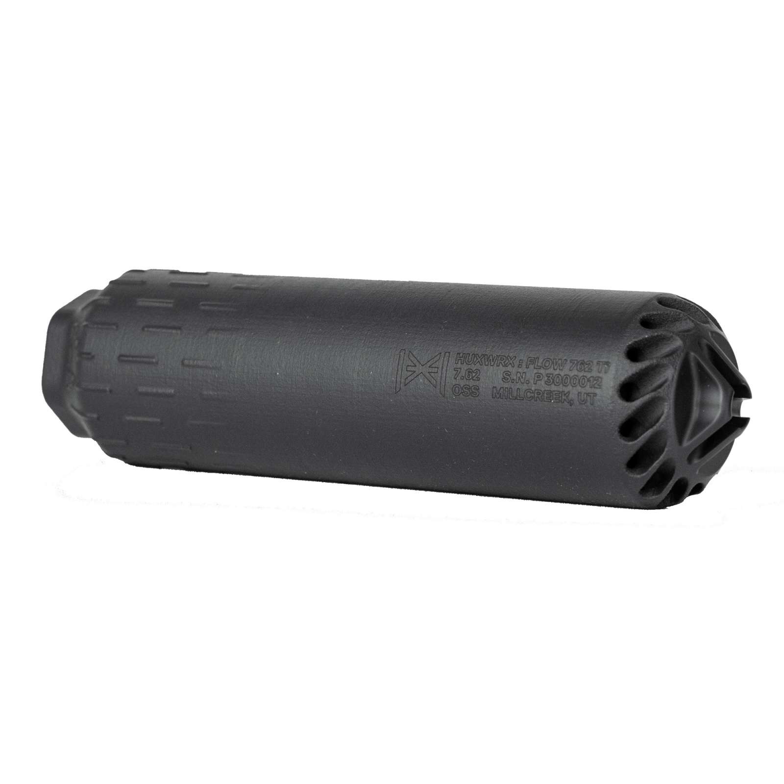 Huxwrx Flow 762 Ti Suppressor Kit With Muzzle Brake Black