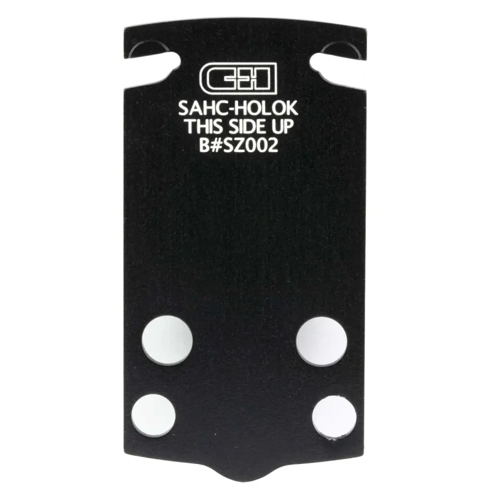 C&h Precision Springfield Armory Hellcat Filler Plate for Holosun 407K/507K