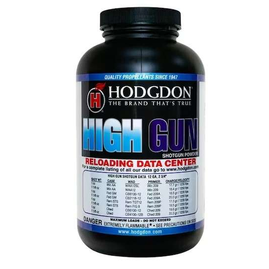 Hodgdon High Gun Powder 1 Lb Can