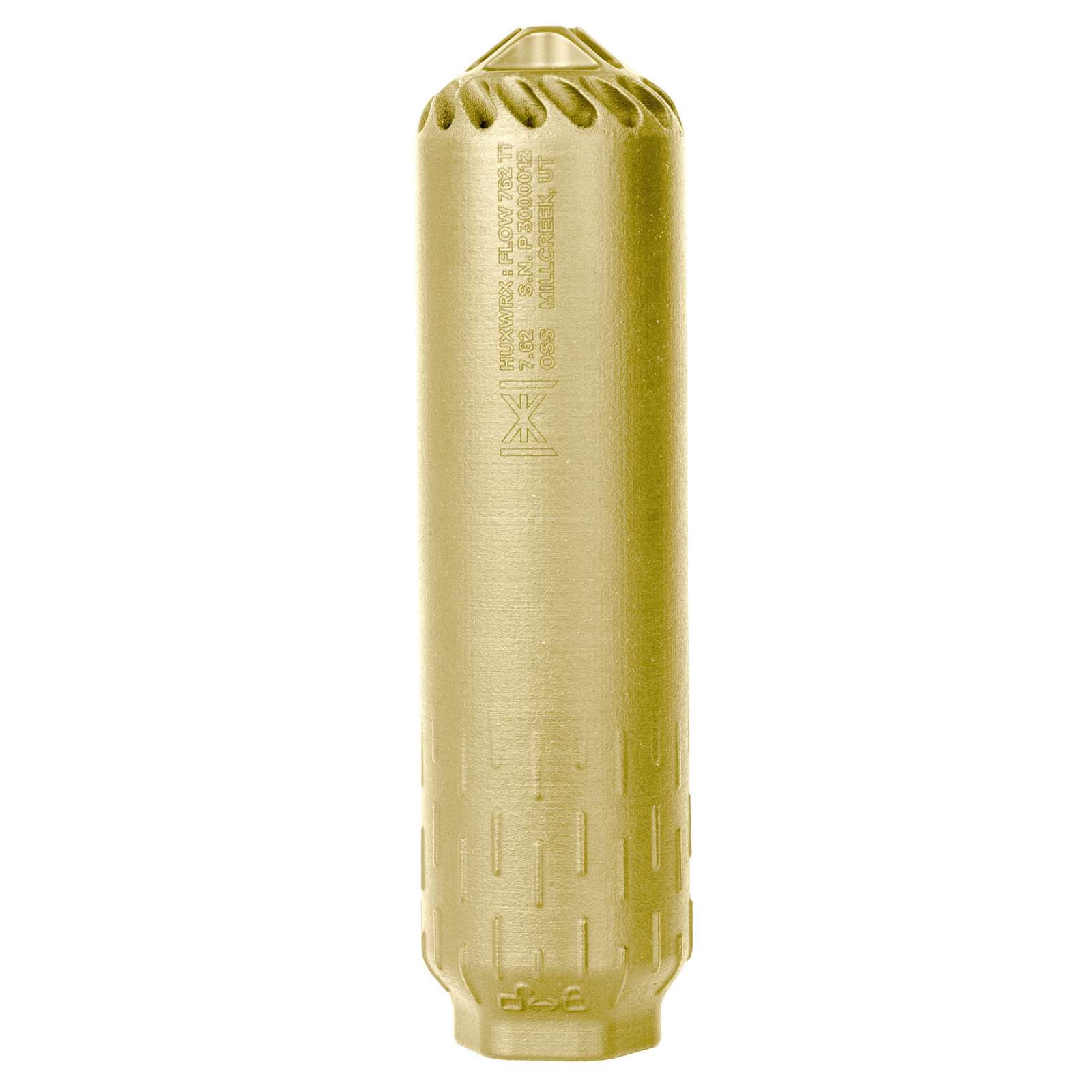 Huxwrx Flow 762 Ti Suppressor 7.62 Nato Flat Dark Earth